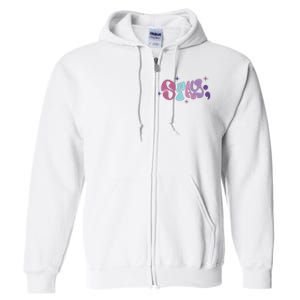 Its Ok If The Only Think You Do Today Is Breathe Back And Front Side Full Zip Hoodie