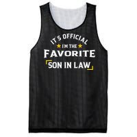 It's O.fficial I'm The Favorite Son In Law Mesh Reversible Basketball Jersey Tank