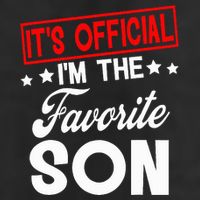 It's O.fficial I'm The Favorite Son funny  Cool Comfort Performance Bucket Hat
