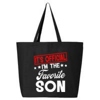 It's O.fficial I'm The Favorite Son funny  25L Jumbo Tote
