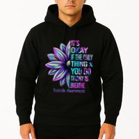 Its Okay If The Only Thing You Did Today Was Breathe Hoodie