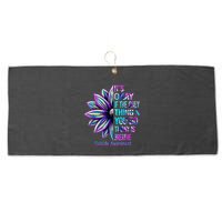 Its Okay If The Only Thing You Did Today Was Breathe Large Microfiber Waffle Golf Towel