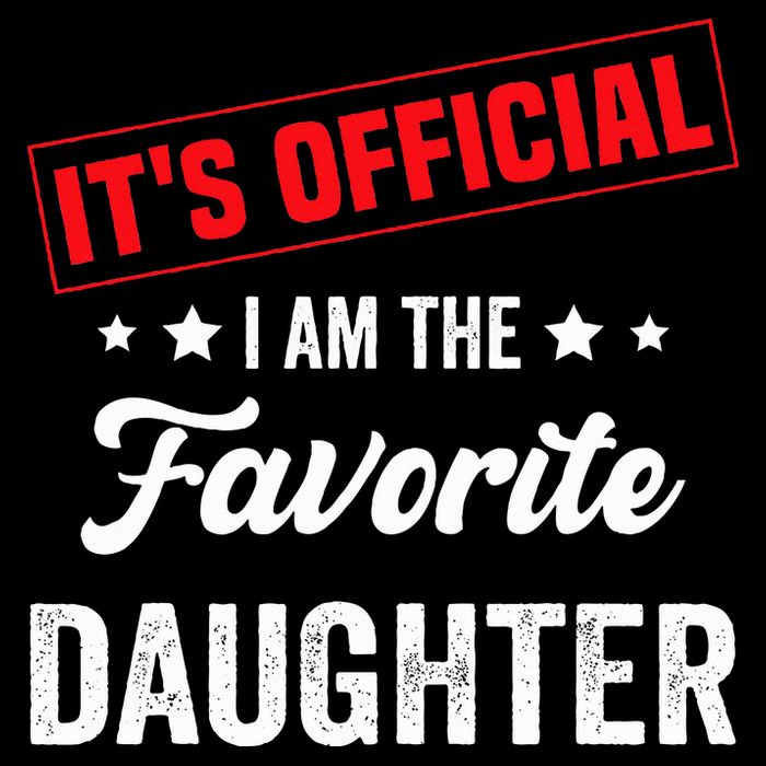 it's o.fficial i am the favorite daughter Cooling Performance Crew T-Shirt