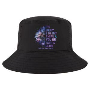 Its Okay If The Only Thing You Do Today Is Breathe Cool Comfort Performance Bucket Hat