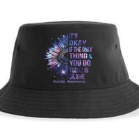 Its Okay If The Only Thing You Do Today Is Breathe Sustainable Bucket Hat