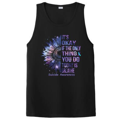 Its Okay If The Only Thing You Do Today Is Breathe PosiCharge Competitor Tank