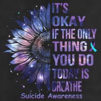 Its Okay If The Only Thing You Do Today Is Breathe Hat