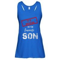 It's Official I'm The Favorite Son Ladies Essential Flowy Tank