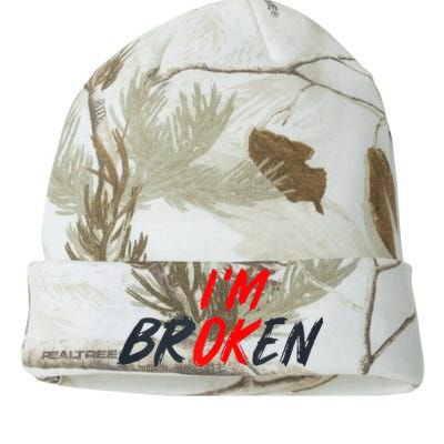 Im Ok Im Broken Invisible Illness Mental Aware Kati Licensed 12" Camo Beanie