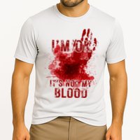 Im Ok Its Not My Blood Funny Halloween Zombie Cooling Performance Crew T-Shirt