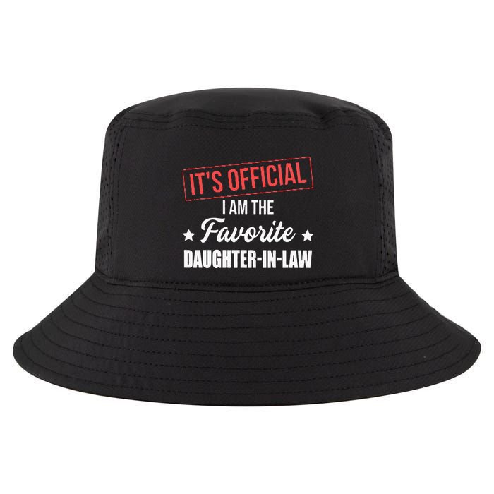 It's O.fficial I'm The Favorite Daughter in law Cool Comfort Performance Bucket Hat