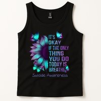 Its Okay If The Only Thing You Do Today Is Breathe Tank Top