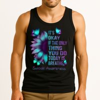 Its Okay If The Only Thing You Do Today Is Breathe Tank Top