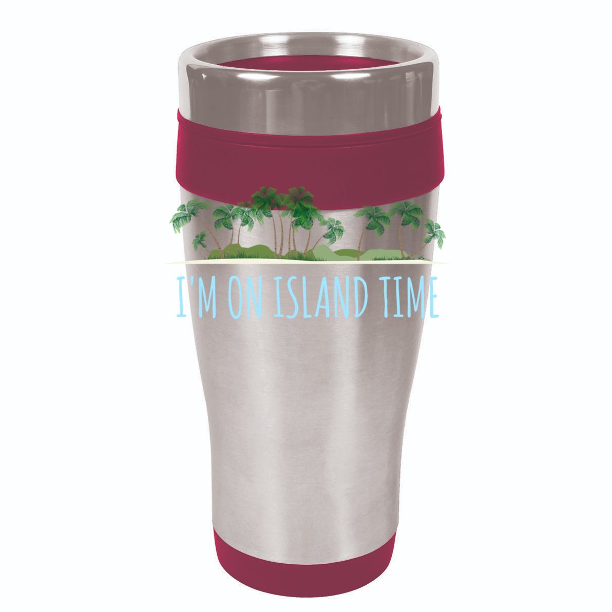 I'm On Island Time Cool Gift Vacation Gift Tropical Beach Tee Funny Gift Cool Comfort Performance Bucket Hat