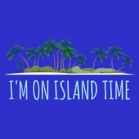 I'm On Island Time Cool Gift Vacation Gift Tropical Beach Tee Funny Gift Womens T-Shirt