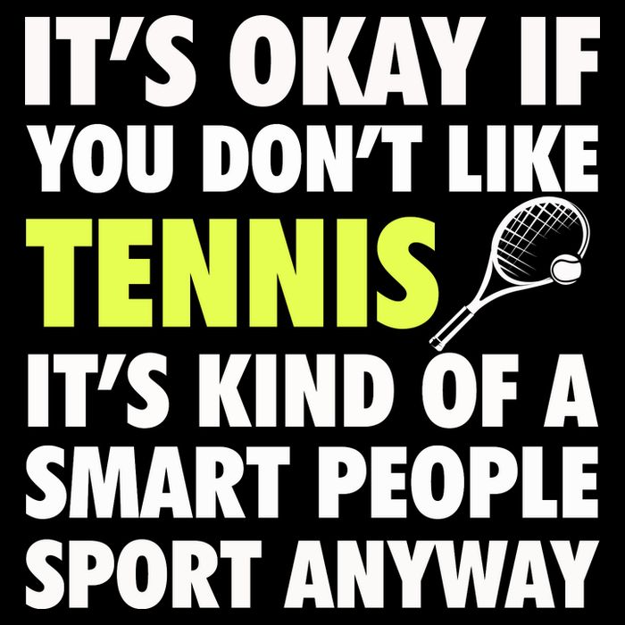 Its Okay If You Dont Like Tennis Gift Funny Tennis Player Coach Gift Drawstring Bag