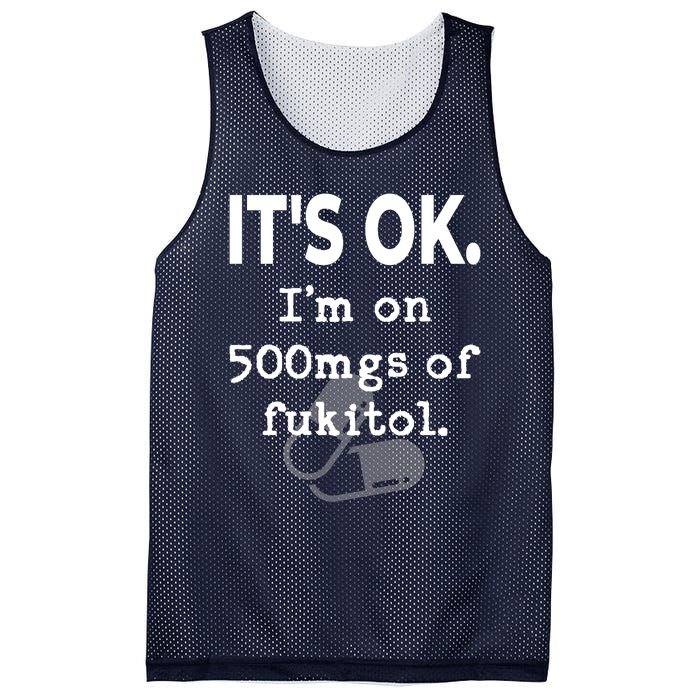 ItS Ok. IM On 500mgs Of Fukitol. Mesh Reversible Basketball Jersey Tank