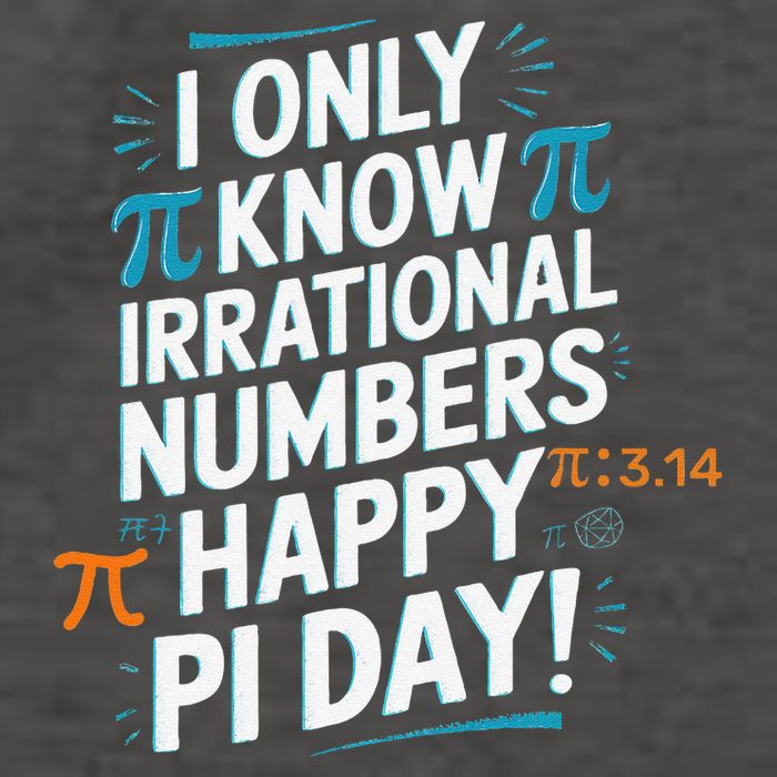 I Only Know Irrational Numbers Funny Pi Day Design Vector Backpack