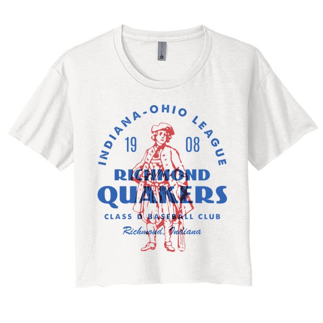 Indiana Ohio League Richmond Quakers Crop Top