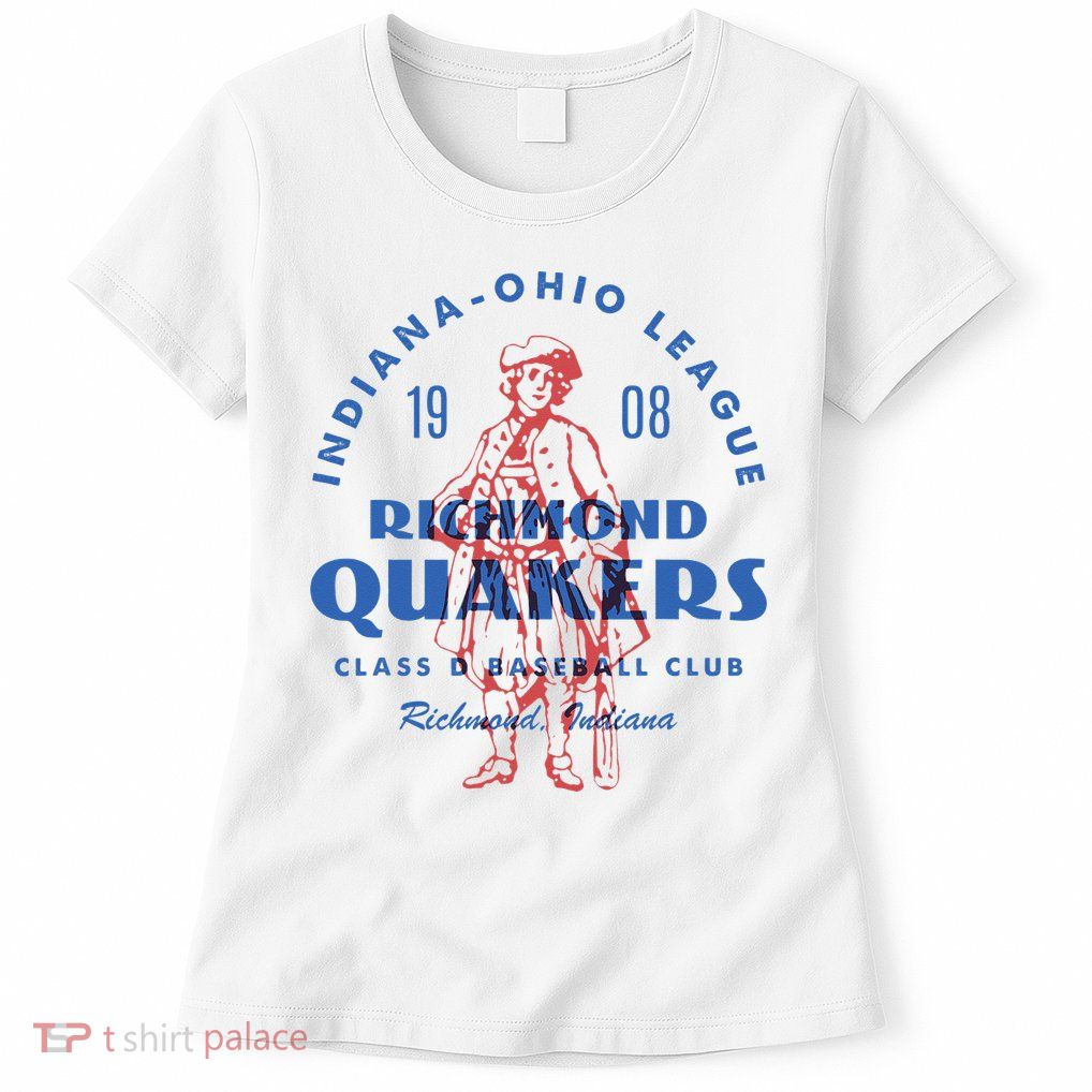 Indiana Ohio League Richmond Quakers Womens T-Shirt