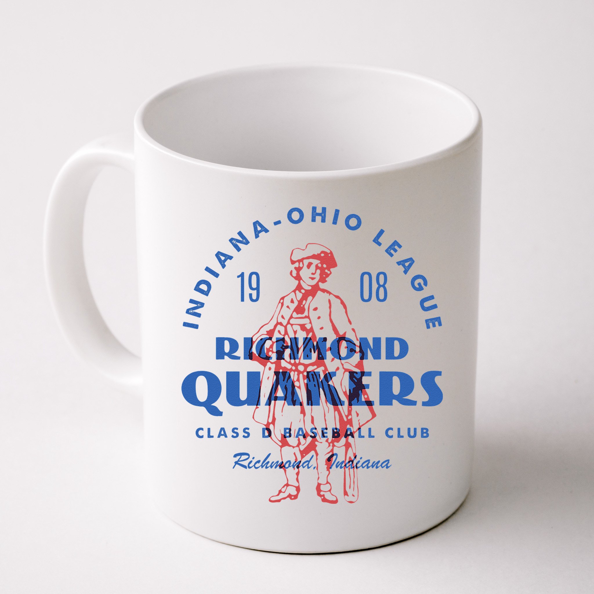 Indiana Ohio League Richmond Quakers Mug