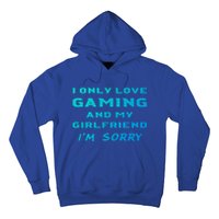 I Only Love Gaming And My Friend Sorry Gamer Friend Funny Gift Hoodie