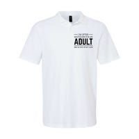 Im Often Mistaken For An Adult Because Of My Age Funny Birthday Gift Softstyle Adult Sport Polo