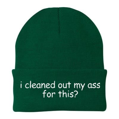 Icleaned Out My Ass For This Knit Cap Winter Beanie