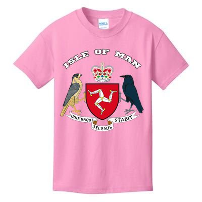 Isle Of Man Coat Of Arms Of Coat Of Arm Flag Manx Kids T-Shirt