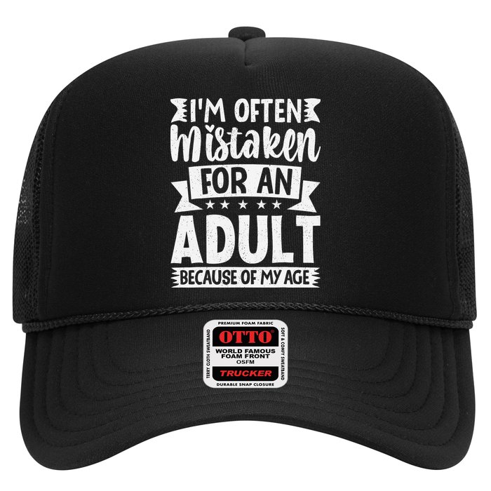 Im Often Mistaken For An Because Of My Age Funny Hat