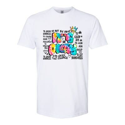 ItS Okay Mental Health Breakdown Softstyle® CVC T-Shirt