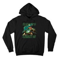 Im On My Way To St Patricks Day Dinosaur Hoodie