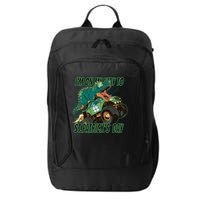 Im On My Way To St Patricks Day Dinosaur City Backpack