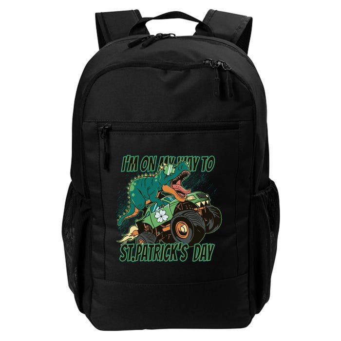 Im On My Way To St Patricks Day Dinosaur Backpack