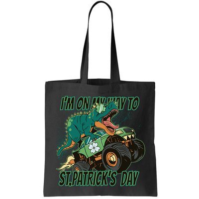 Im On My Way To St Patricks Day Dinosaur Bag