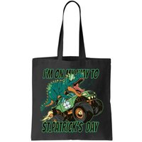 Im On My Way To St Patricks Day Dinosaur Bag