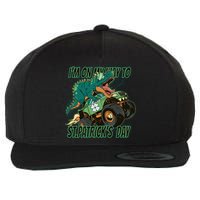 Im On My Way To St Patricks Day Dinosaur Wool Snapback Cap