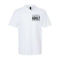 Im Often Mistaken For An Adult Because Of My Age Funny Birthday Gift Softstyle Adult Sport Polo