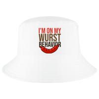 Im On My Wurst Behavior Oktoberfest Cool Comfort Performance Bucket Hat