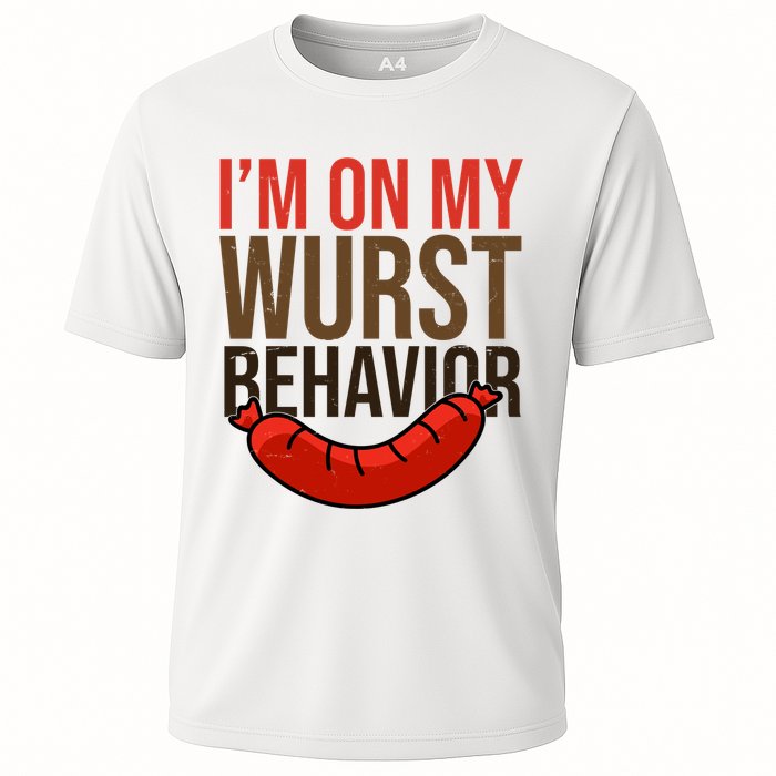 Im On My Wurst Behavior Oktoberfest Performance Shirt