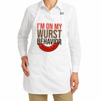 Im On My Wurst Behavior Oktoberfest Apron