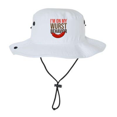 Im On My Wurst Behavior Oktoberfest Bucket Hat