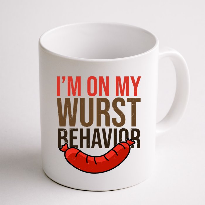 Im On My Wurst Behavior Oktoberfest Mug