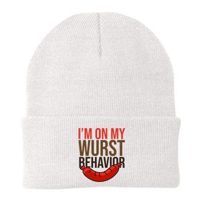 Im On My Wurst Behavior Oktoberfest Beanie