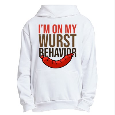 Im On My Wurst Behavior Oktoberfest Urban Pullover Hoodie