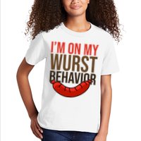 Im On My Wurst Behavior Oktoberfest Kids T-Shirt