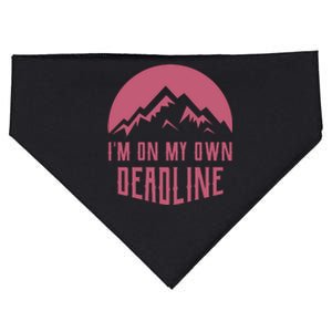 Im On My Own Deadline USA-Made Doggie Bandana