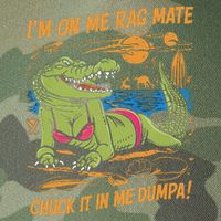 IM On Me Rag Mate Chuck It In Me Dumpa Legacy Tie Dye Trucker Hat