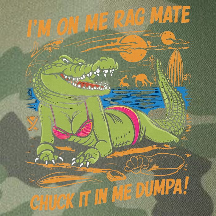 IM On Me Rag Mate Chuck It In Me Dumpa Legacy Tie Dye Trucker Hat