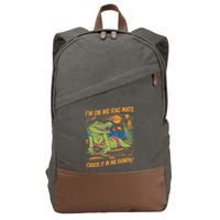 IM On Me Rag Mate Chuck It In Me Dumpa Cotton Canvas Backpack